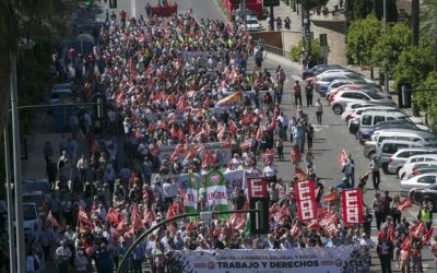 Miles de personas reivindican en Andalucía «un empleo estable y mejores condiciones»