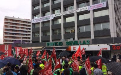 Huelga en el campo sevillano