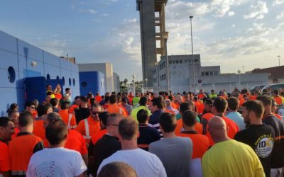 Huelga de estibadores para la semana que viene