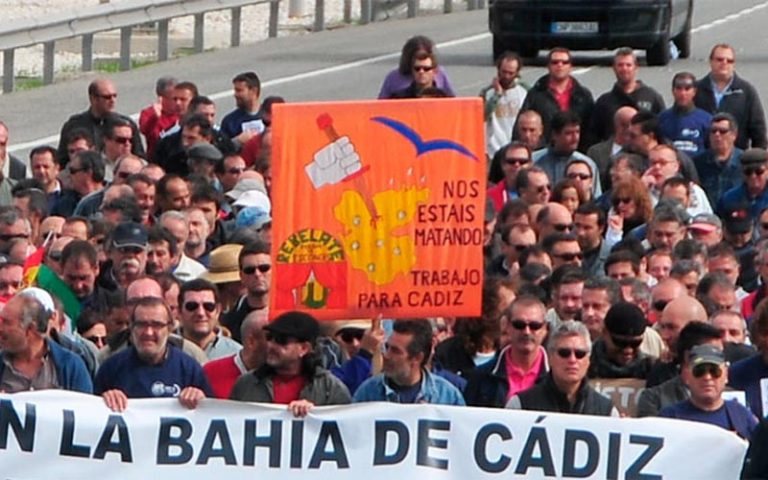 La Mesa por el empleo de la Bahía de Cádiz prepara una gran movilización