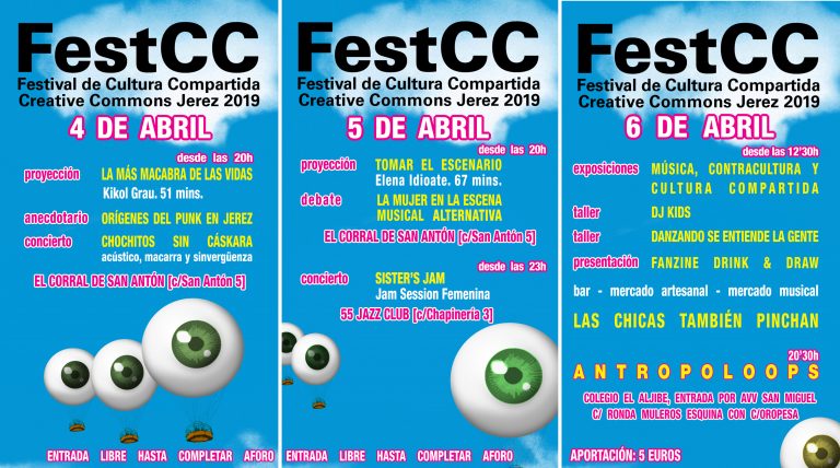 Festival de Cultura Compartida – Creative Commons World Jerez 2019