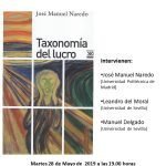 Presentación de Taxonomía del Lucro Naredo