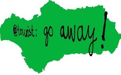 Tourists go home!