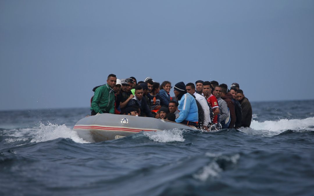 En el corazón de la patera