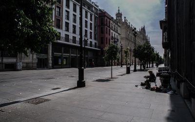 Imágenes desde el exilio (1). Fotografías de la pandemia en Sevilla. Marzo, 2020