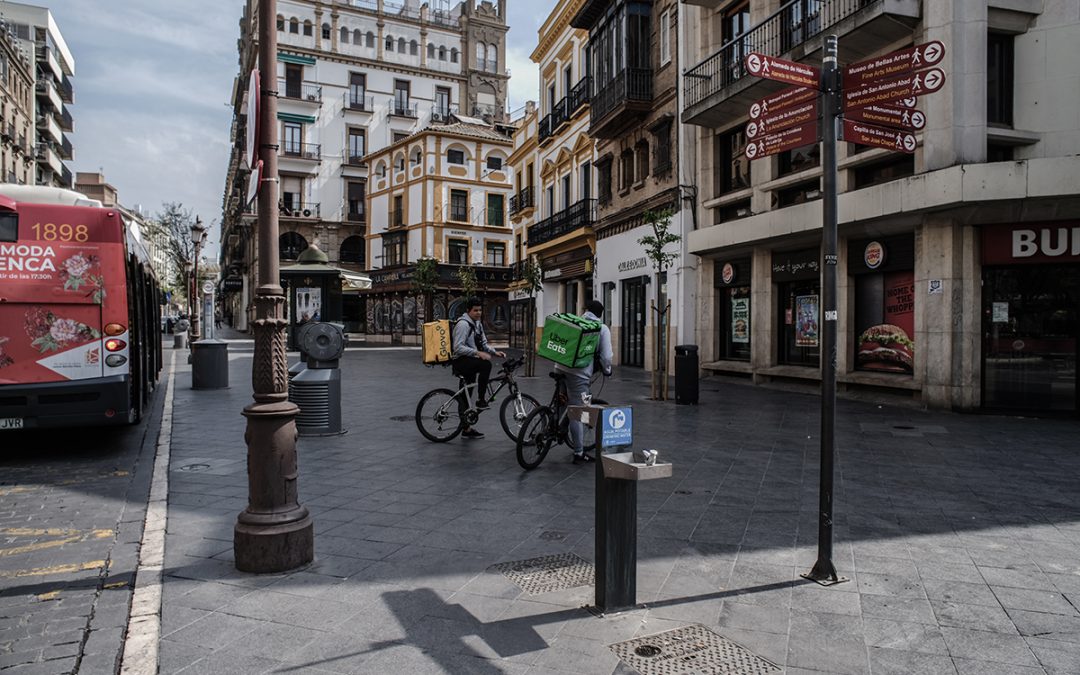Imágenes desde el exilio (3). Fotografías de la pandemia en Sevilla. Marzo, 2020
