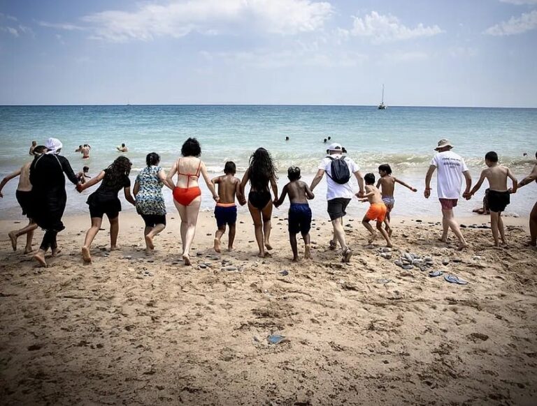 Y 88 años después, pudieron ver el mar