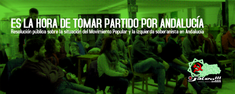 Es la hora de tomar partido por Andalucía