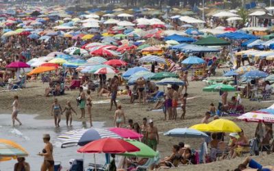 Los records del sector turÃstico: número de visitantes y precariedad laboral