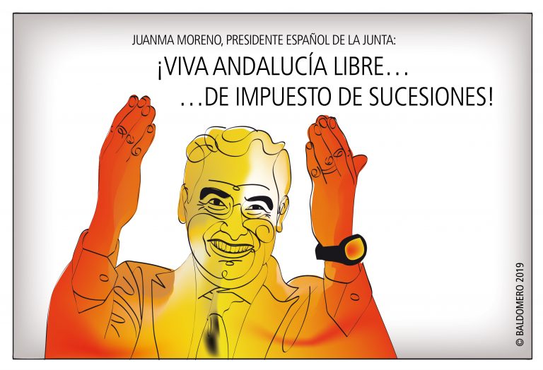 Juanma Moreno, presidente español de la Junta