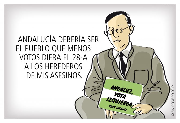 Andaluz, vota izquierda
