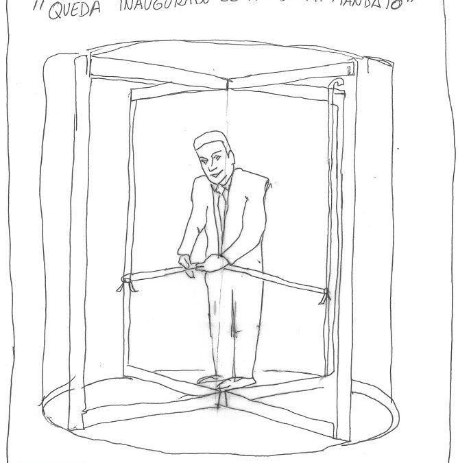 El prohombre cesado ante su giratorio futuro
