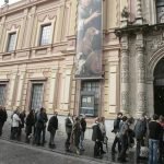 Puerta Museo bellas artes Sevilla