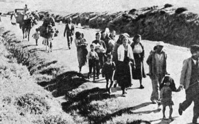 La desbandá, sendero de la memoria