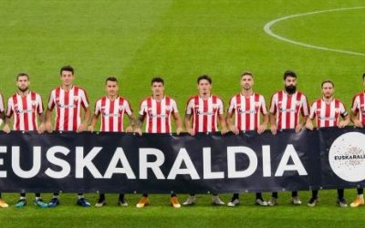 Futbolistas y el euskera