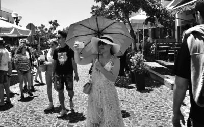 La chica del parasol