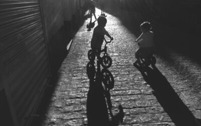 Jugar con la bici