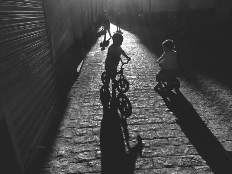 Jugar con la bici