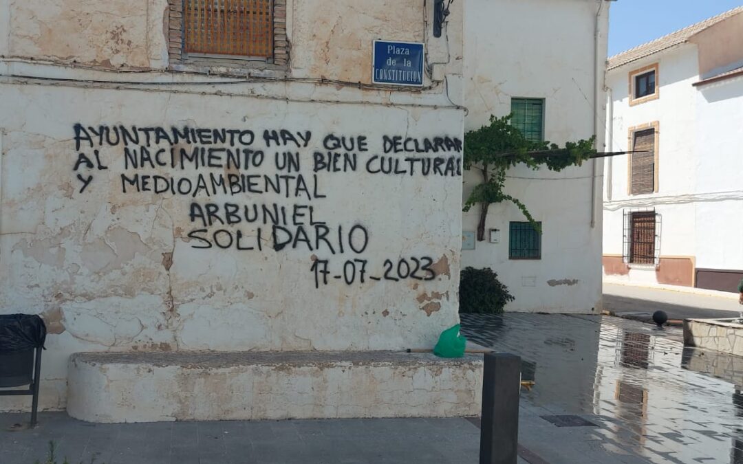 El “Nacimiento” de Arbuniel está en peligro