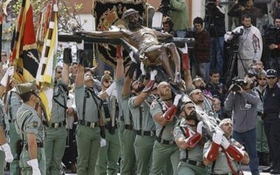 El confesionalismo militarista se desboca en semana santa